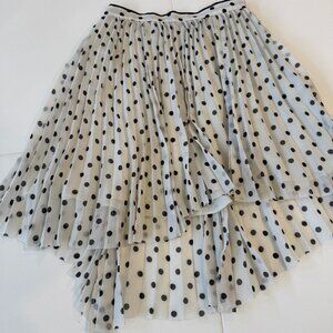 AllSaints Polka Dot Skirt